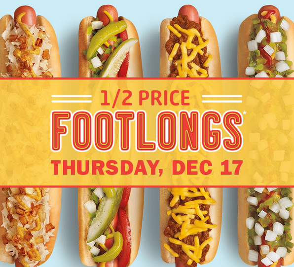 Sonic: Half Price Footlongs