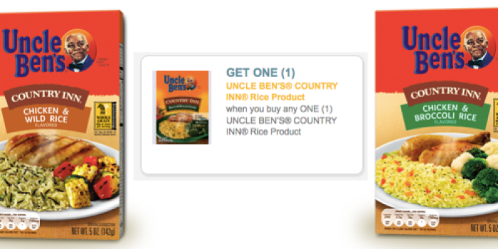 Rare Buy 1 Get 1 FREE Uncle Ben’s Country Inn Rice Product Coupon (2 Links)