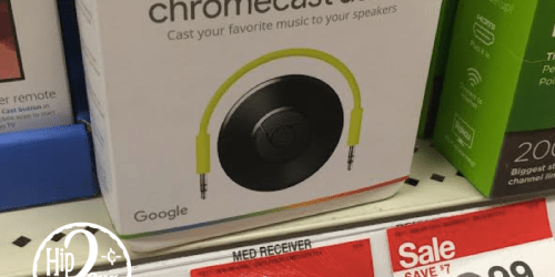 Target: TWO Chromecast Audio Speakers Only $55 + FREE $20 Google Play Credit Per Speaker