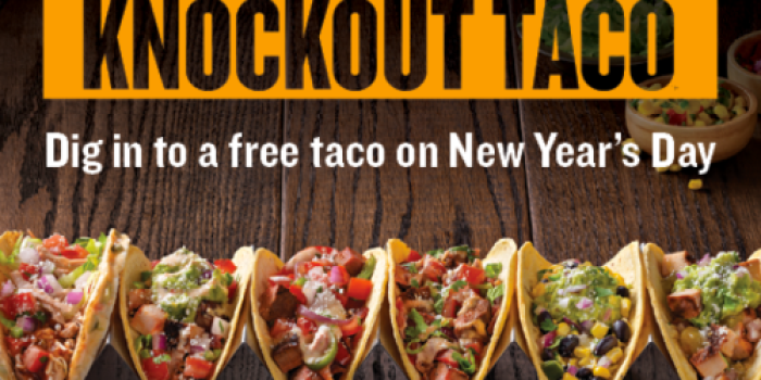 Qdoba Mexican Grill: Free Taco (January 1st)