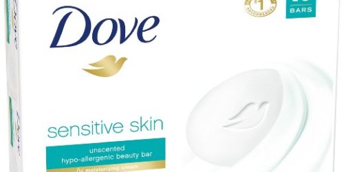 Amazon: 16 Pack of Dove Sensitive Skin Beauty Bars $11.39 Shipped (Just 72¢ Each)