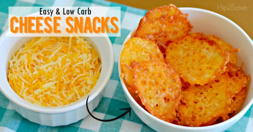 Easy Low Carb Cheese Snacks Hip2Save.com