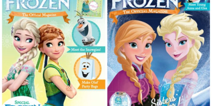 Disney Frozen Magazine Subscription Only $14.50