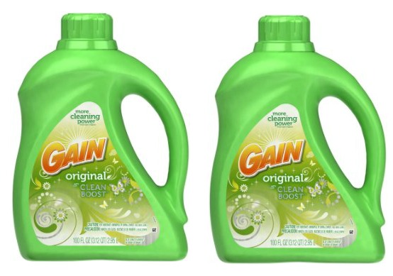 Gain Liquid Detergent 100 oz