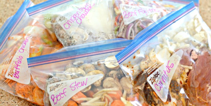 Low Carb Freezer meals Hip2Save.com