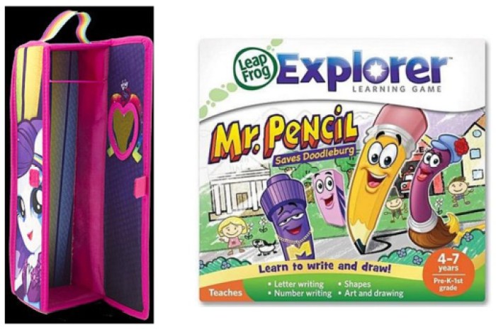 My Little Poney and Leap Frog toys