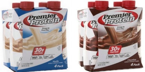 Walgreens: Premier Protein 4-Pack Shakes ONLY $2 Each This Week (Just 50¢ Per Drink)