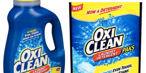 NEW $2/1 OxiClean Laundry Detergent Coupon = Only $1.99 at Walgreens & Rite Aid