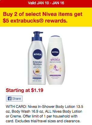 CVS Nivea EB Offer