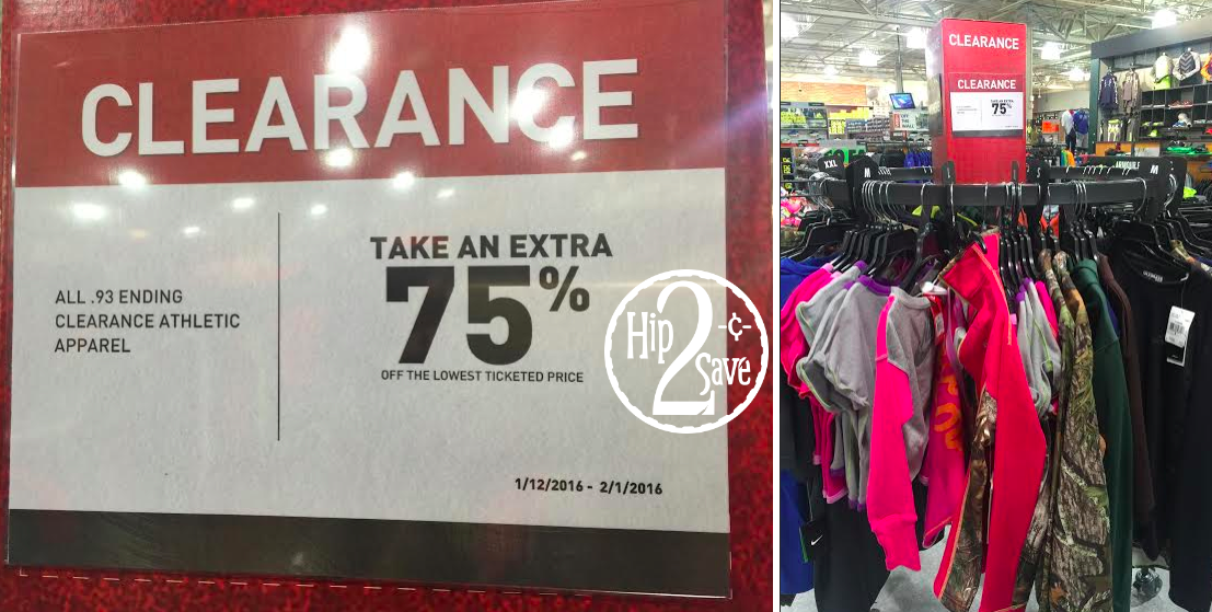 Dick's Sporting Goods Clearance