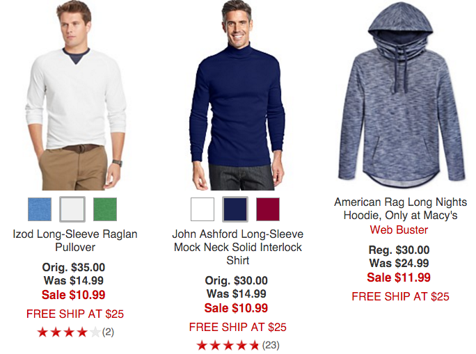 Men's Sweaters at Macy's