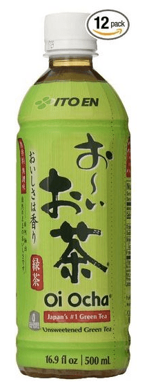 12 Pack of Ito En Tea Unsweetened Oi Ocha Green 16.9 Ounce Beverages