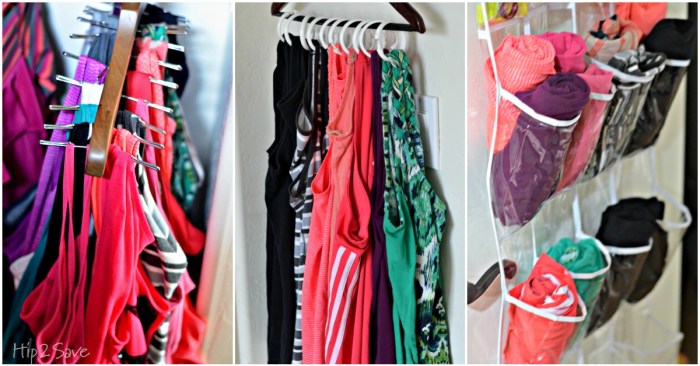 Tank Top Organization by Hip2Save.com