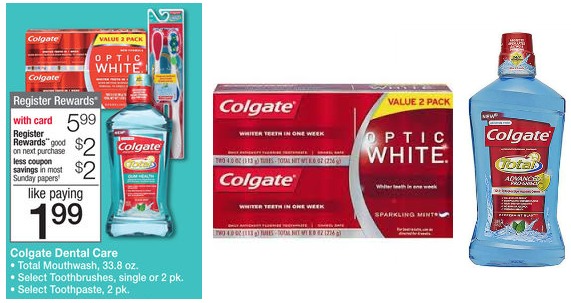 Walgreens Colgate Deal