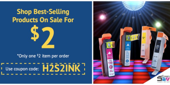 CompAndSave: Select Ink Cartridges ONLY $2 (Save on HP, Brother, Canon & More)