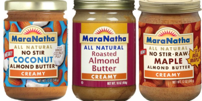 Rare $1/1 MaraNatha Almond Butter Coupon