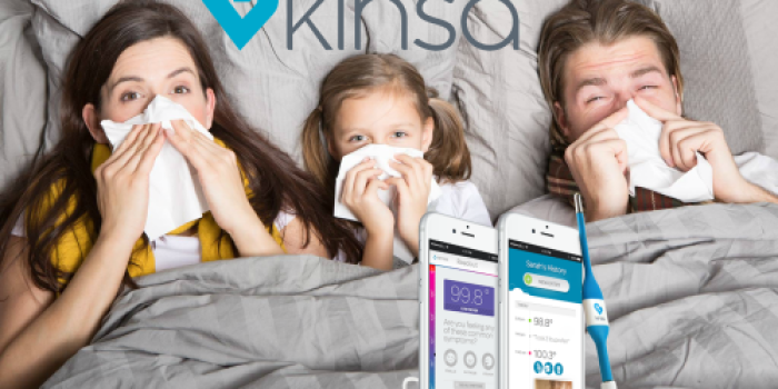 Kinsa Smart Stick Thermometer $14.99 Shipped (Promotion Ends February 29th – Order Now!)