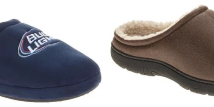 Walmart.com: Save BIG on Clearance Slippers = as Low as $3 to $6 Per Pair