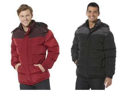 NordicTrack Men's Hooded Puffer Coat