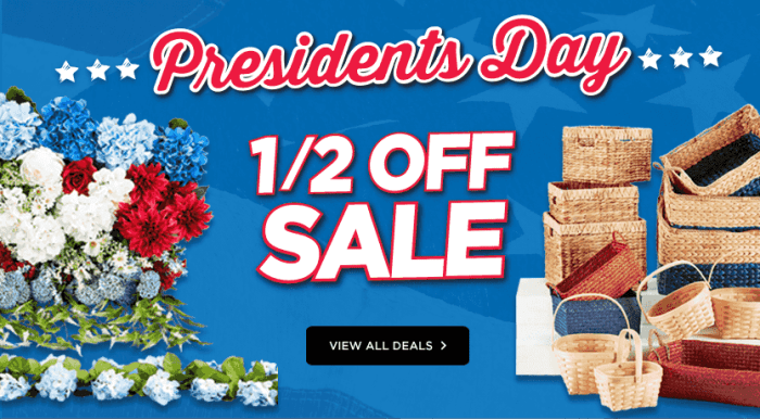 President's Day Sale