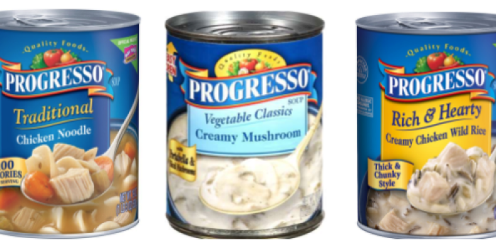 New $1/3 Progresso Products Coupon = Soups $0.75 Each at Rite Aid + More Progresso Deals