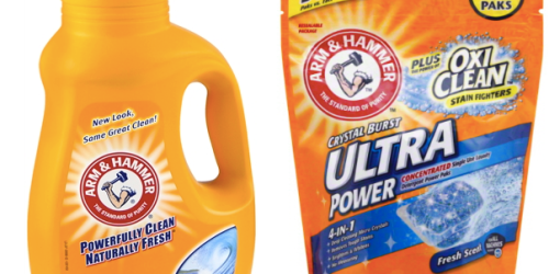 Arm & Hammer Laundry Detergent & Power Paks 99¢ at Rite Aid and CVS (Starting 2/7)