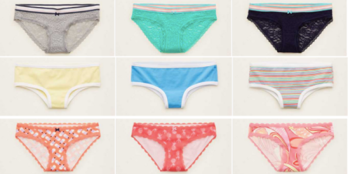 Aerie: 8 Panties Only $27.50 Shipped ($3.38 Each)