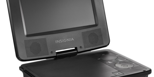 Best Buy: Insignia 7″ Portable DVD Player with Swivel Screen Only $39.99 (Reg. $79.99)