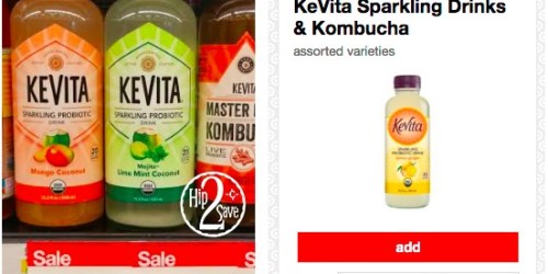 Target: FREE KeVita Sparkling Probiotic Drinks (After Rebate)