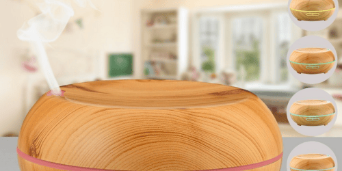 Amazon: URPOWER Wood Grain Ultrasonic Cool Mist Humidifier Only $29.99 (Regularly $56.99)