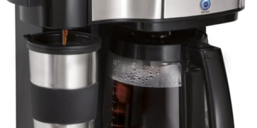 Amazon Warehouse: Hamilton Beach Single Serve AND Full Pot Coffee Maker Only $13.17