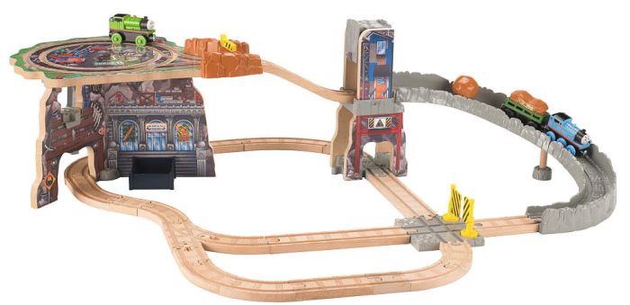 Thomas & Friends Wooden Railway Thomas' Fossil Run Train Set (Tale of the Brave)