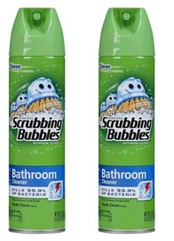 Scrubbing Bubbles Bathroom cleaner