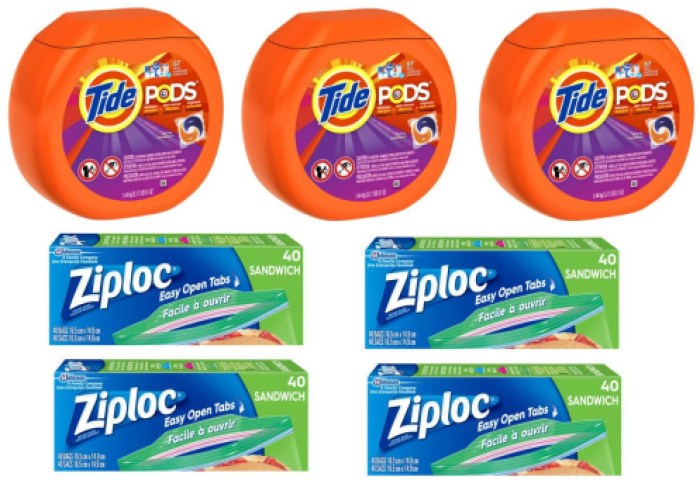 Target Tide and Ziploc Deal Idea