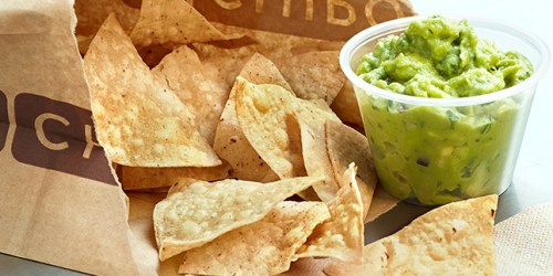 Chipotle: Free Guacamole & Chips w/ Purchase Coupon