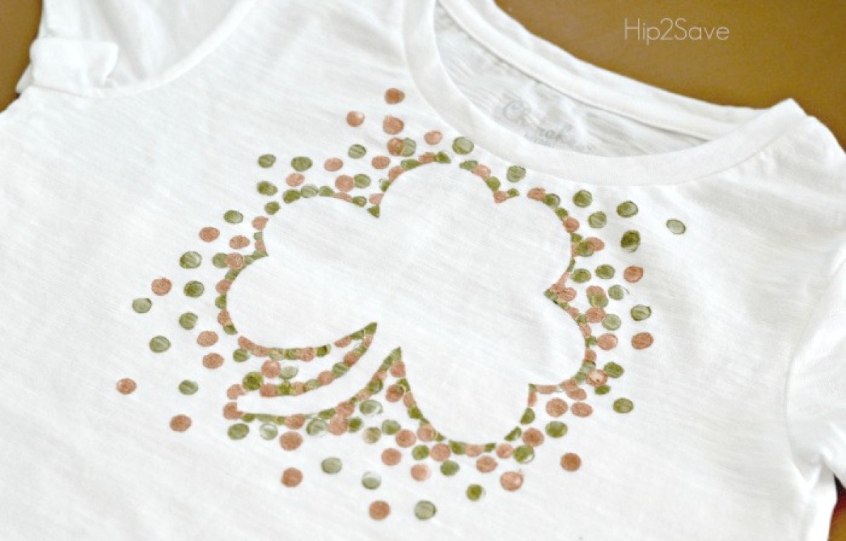 DIY St. Patrick's Day Shirt by Hip2Save.com