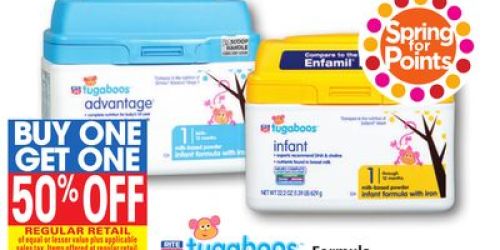 Rite Aid: Possibly FREE Tugaboos Baby Formula