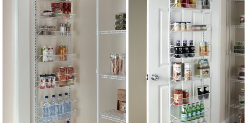 Closetmaid 8-Tier Adjustable Wall Rack AND Closetmaid Fabric Drawer Only $30.31 Shipped