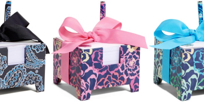 Vera Bradley: Free Shipping = Note Cube and Mini Pen Sets Only $8 Shipped (Great Teacher Gift)