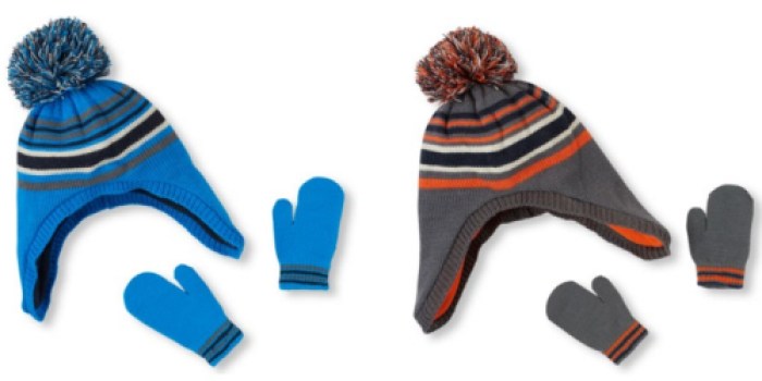 The Children’s Place: 50% Off Sitewide + Free Shipping = Hat & Mitten Sets 74¢ Shipped + More