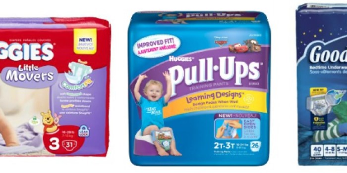 $4/2 Huggies, Pull-Ups and Goodnites Coupons RESET = Nice Deals at Target & Rite Aid