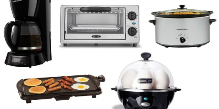 Kohl’s Cardholders: 5 Small Kitchen Appliances $8.99 Each (After Rebates) + $10 Kohl’s Cash