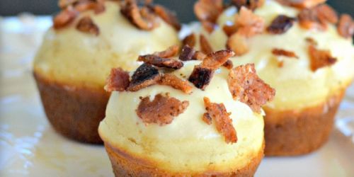 Maple Bacon Pancake Bites