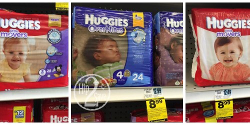 Rite Aid: Huggies Jumbo Pack Diapers ONLY $2.74 Each (After Points & Catalina)