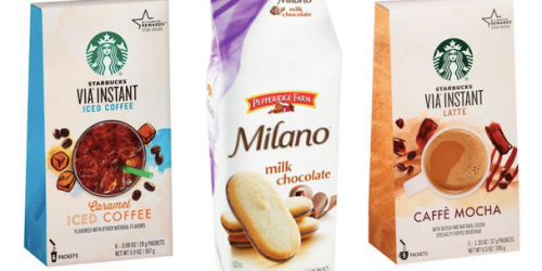 Target: Starbucks VIA Packs & Pepperidge Farm Milano Cookies Only $1.55 Each