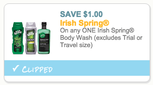 Irish Spring Body Wash Coupon