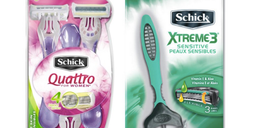 Rite Aid: Schick Disposable Razor Packs Only 59¢ Each – Starting 3/13 (Get Your Coupons Ready!)