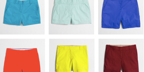 J.Crew Factory: Extra 40% Off Clearance + Free Shipping = Chino Shorts Only $9.59 Shipped