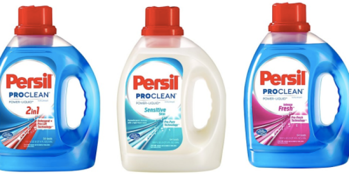 Target: Persil ProClean Laundry Detergent 100 Ounce Bottles ONLY $7.49
