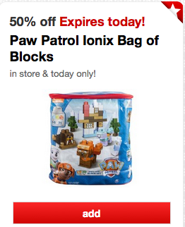 50% Off Toy Cartwheel